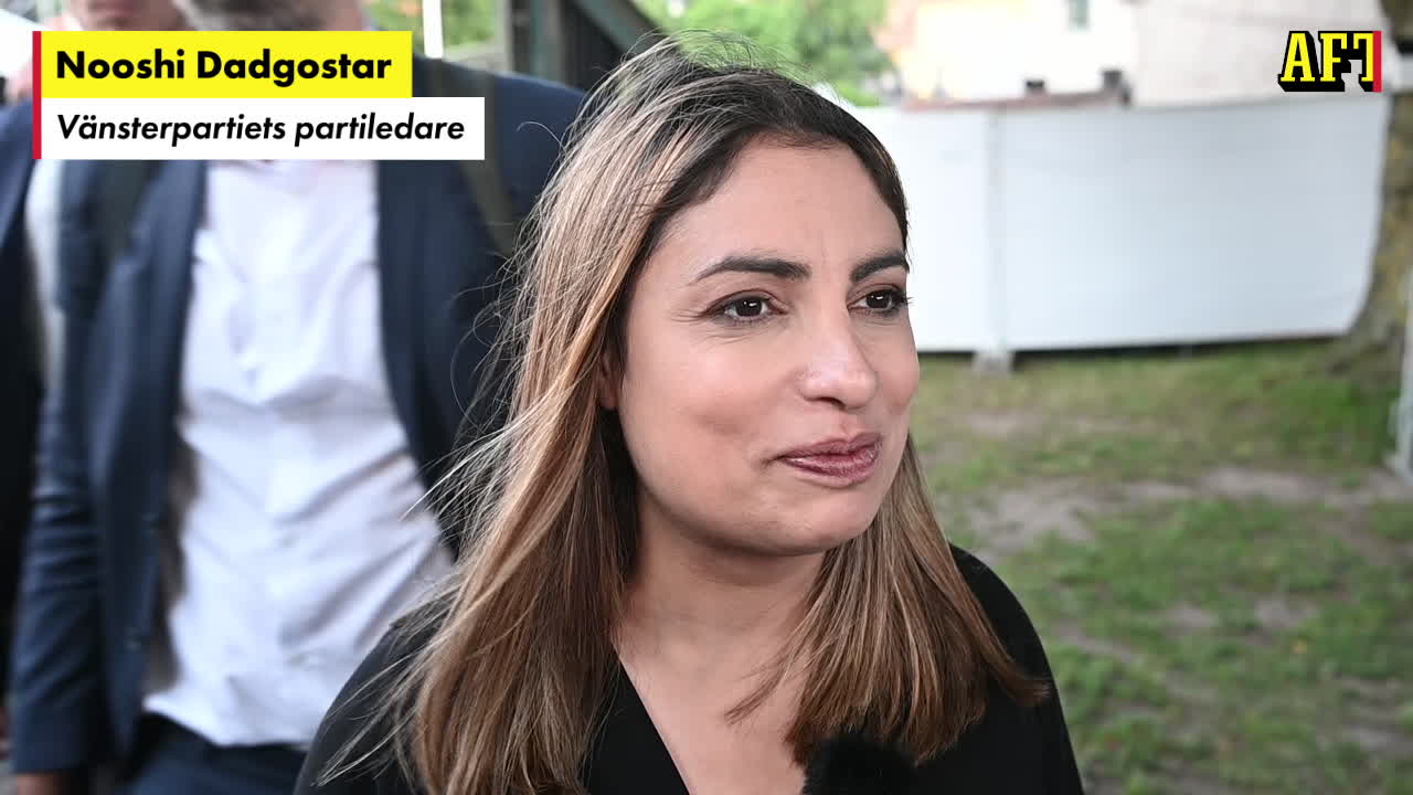 Nooshi Dadgostar om regeringsmöjligheterna efter valet: ”Ganska långt ifrån C”