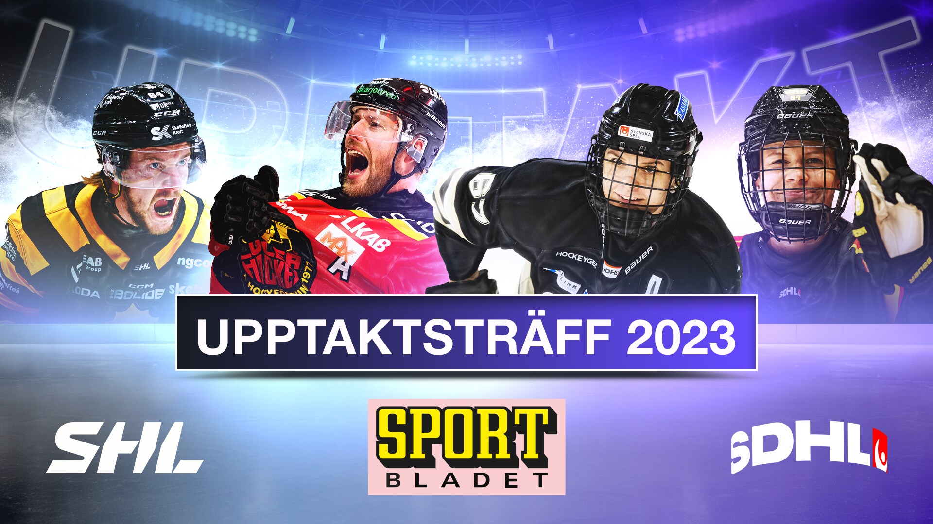 Sportlovin: SHL/ SDHL: Upptaktsträff 2023 på Sportbladet - Aftonbladet TV