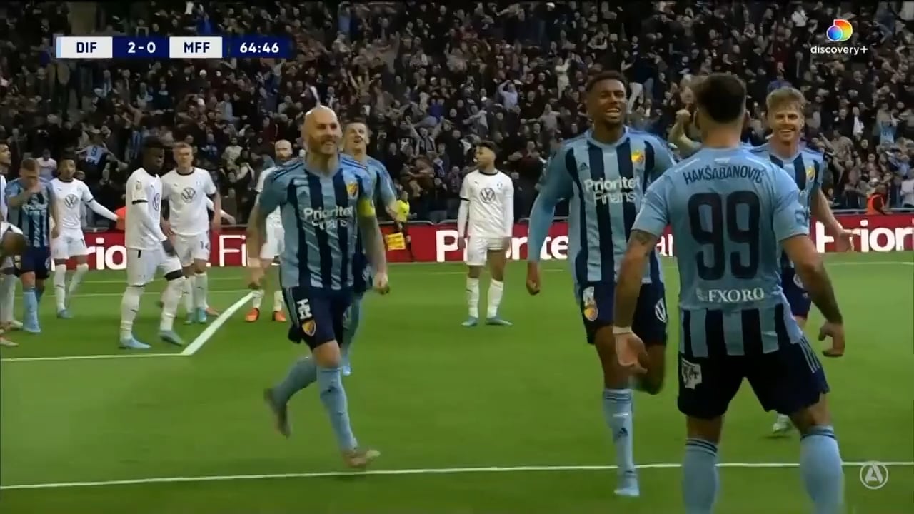 Här kör Djurgården över Malmö