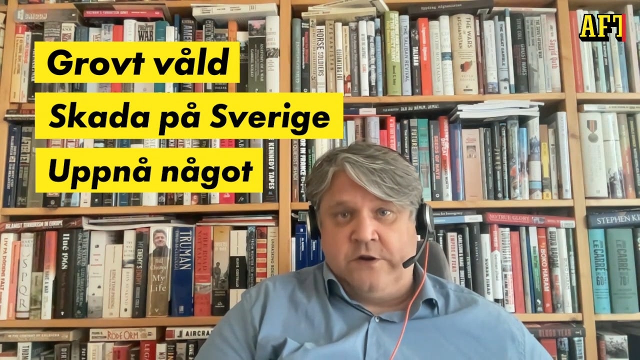 Terrorforskaren om dådet i Visby: "Förhållandevis ovanligt"