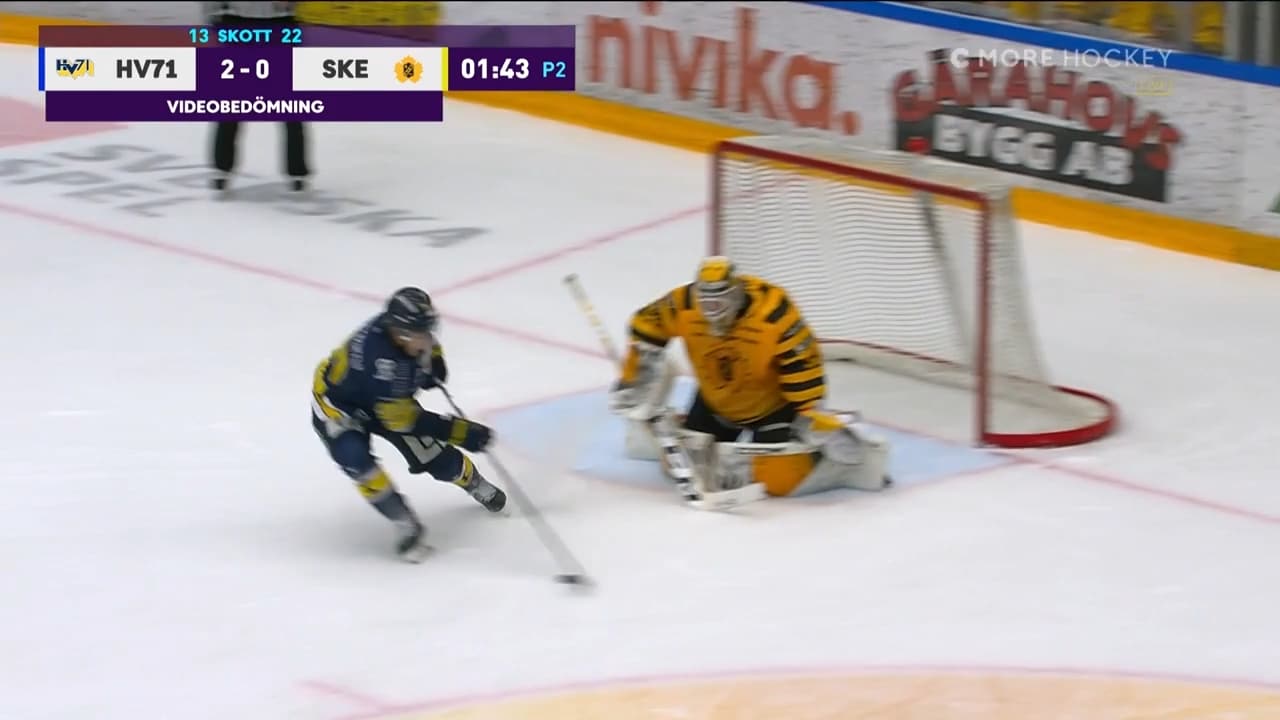 Se HV71:s märkliga straff här