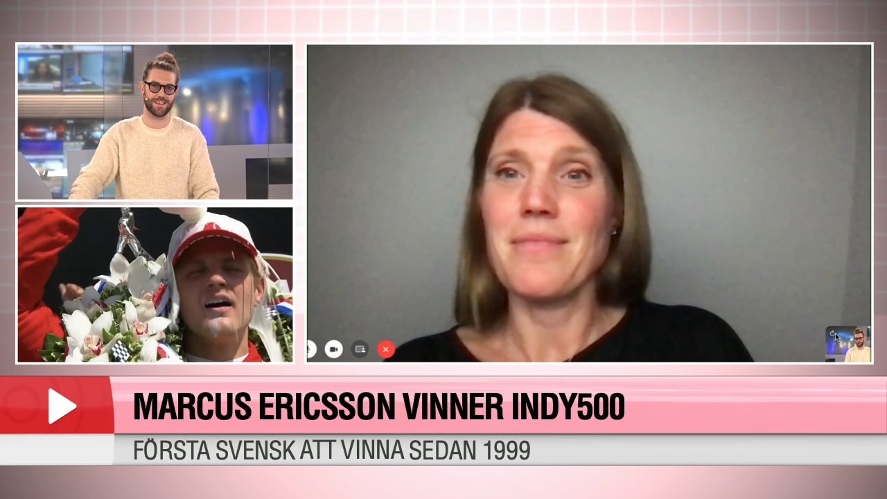 Marcus Ericsson vinner Indy500