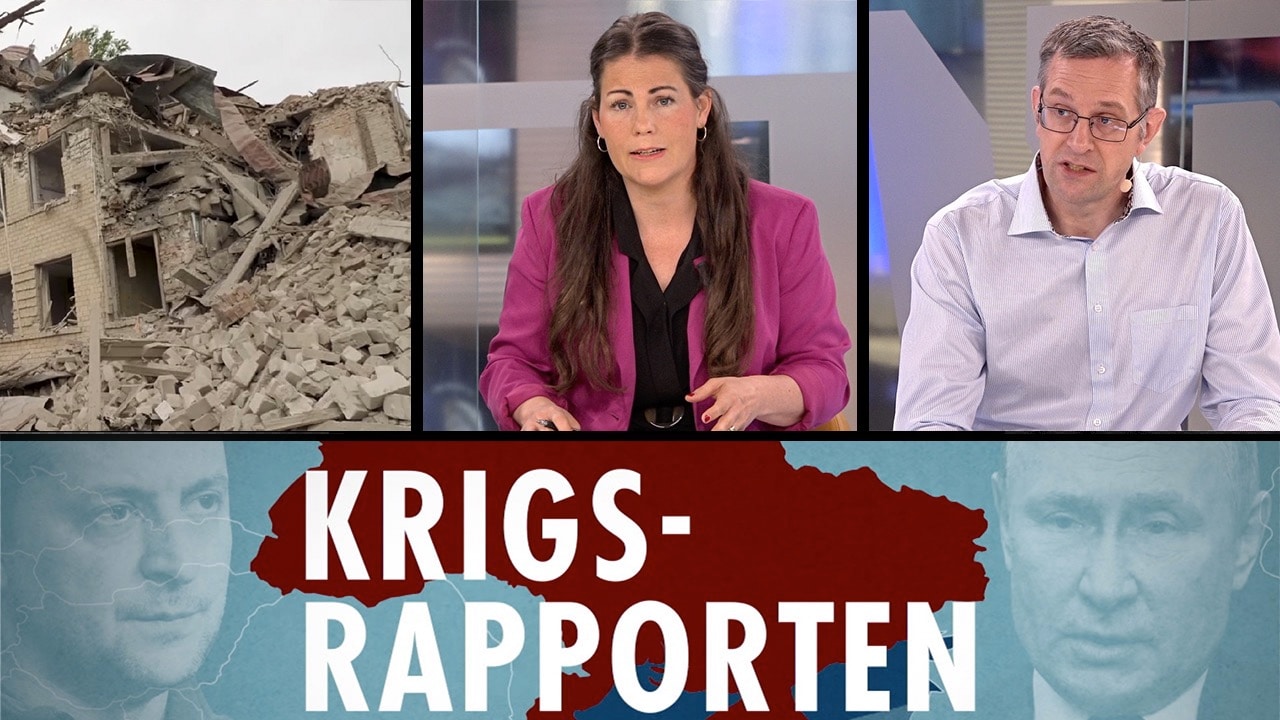 Krigsrapporten: Hårda ryska anfall