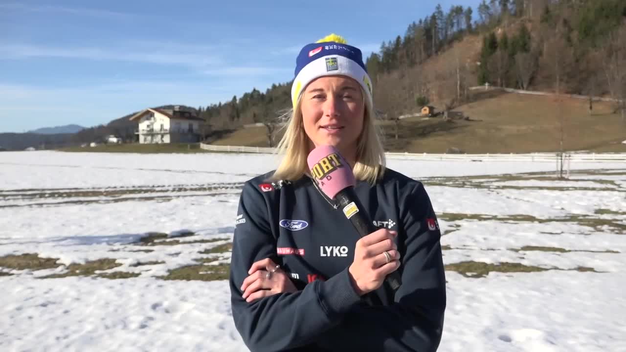 Maja Dahlqvist siktar på en svensk trippel