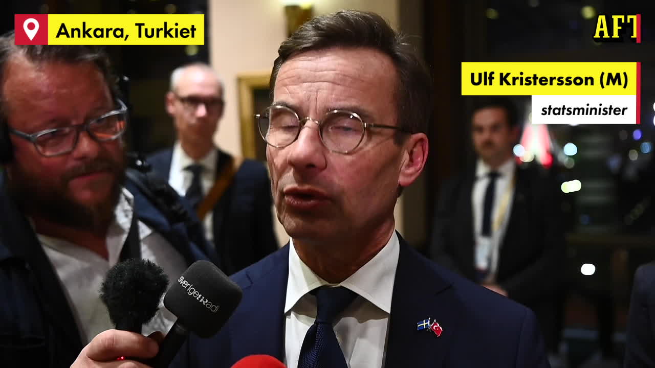 Kristersson Om Nato Efter Mötet Med Erdogan - Aftonbladet TV