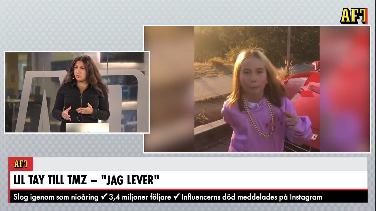 Efter dödsbeskedet: Lil Tay lever