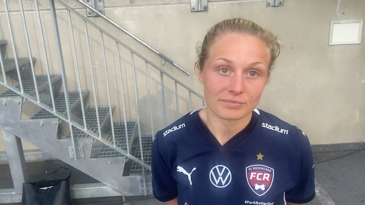 Emilia Larsson efter matchen mot gamla laget: Mycket känslor