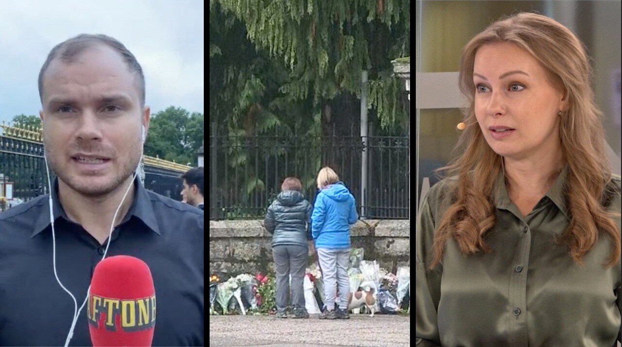 Världen vaknar upp utan drottning Elizabeth