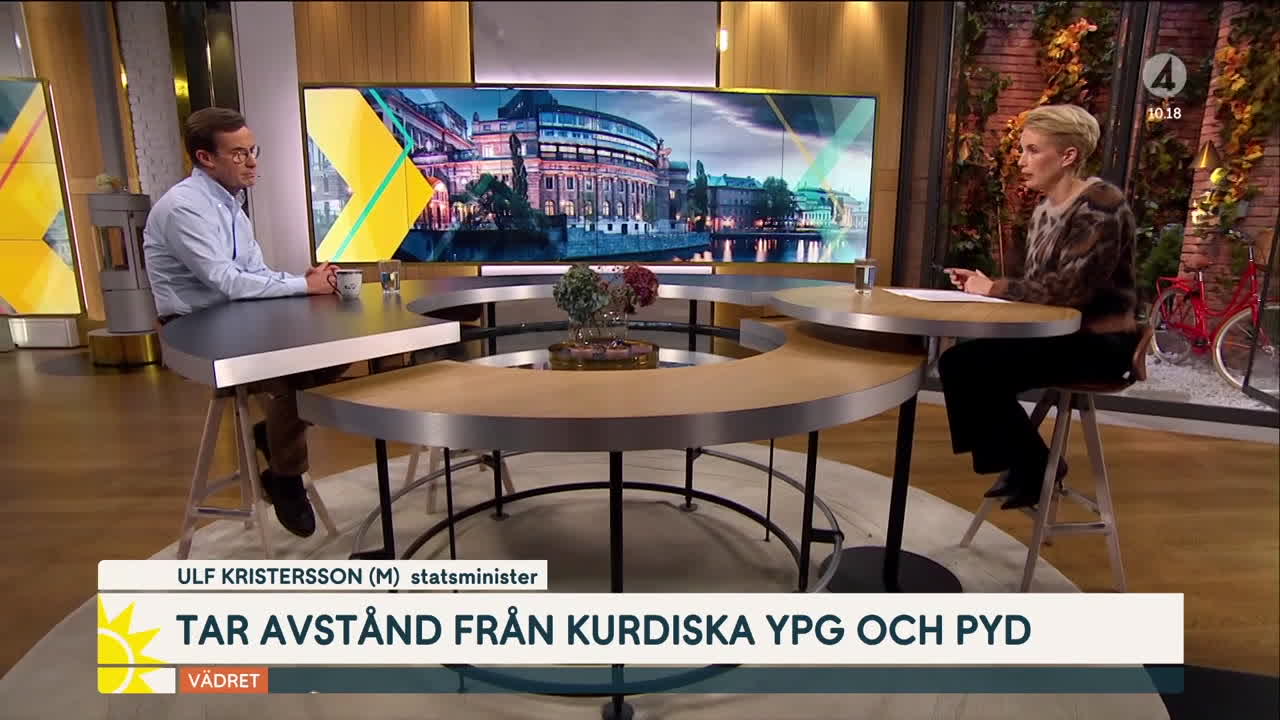 Ulf Kristersson: ”Ska inte ha samarbeten med organisationer nära PKK"