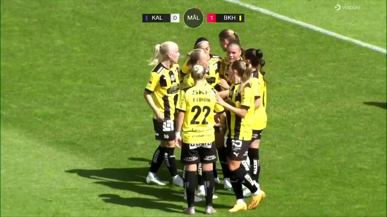 Här slår blixten ner – spelare får söka skydd