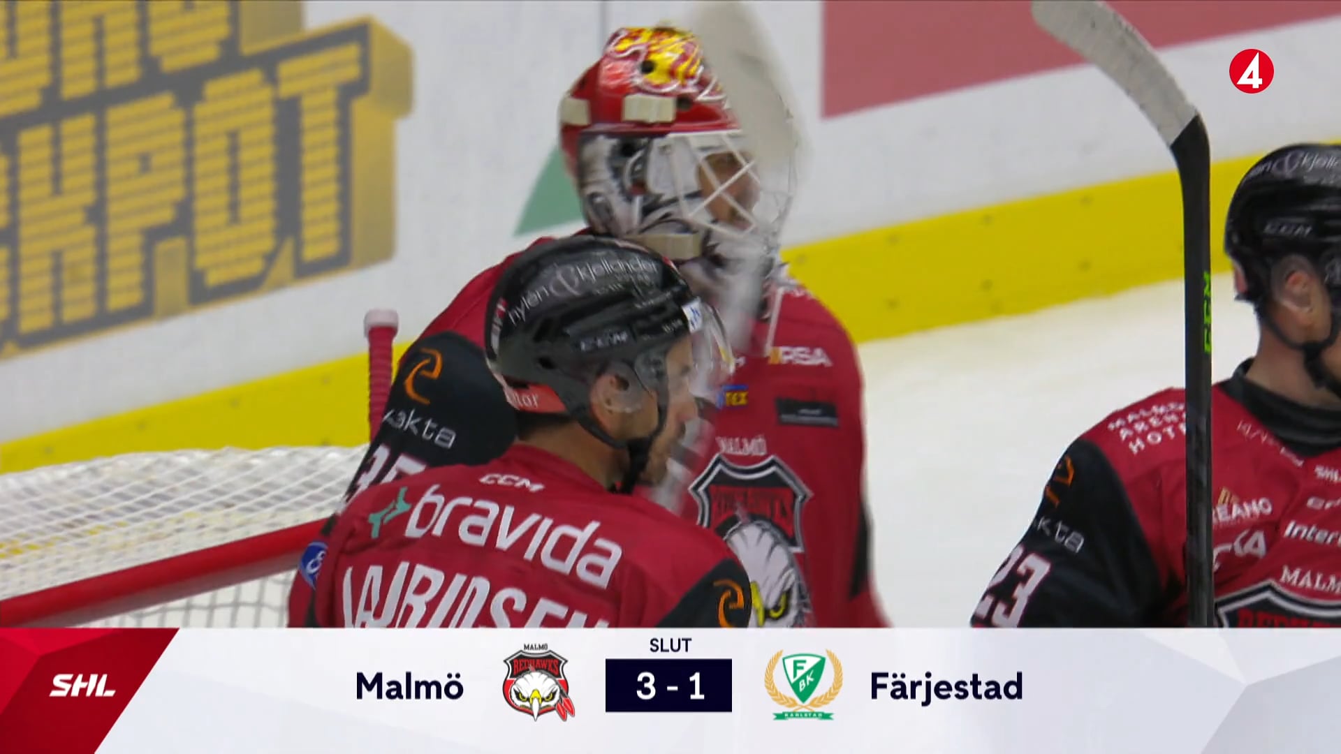 Här bryter Malmö Färjestads svit