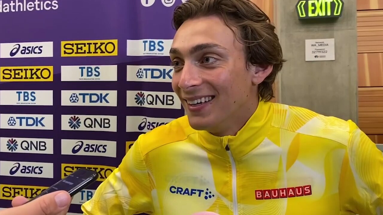 Duplantis efter världsrekordet: "Det var chill"