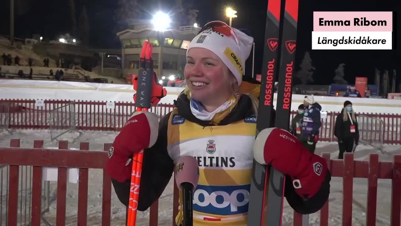 Ribom: "Riktigt coolt att få stå här med gul väst"