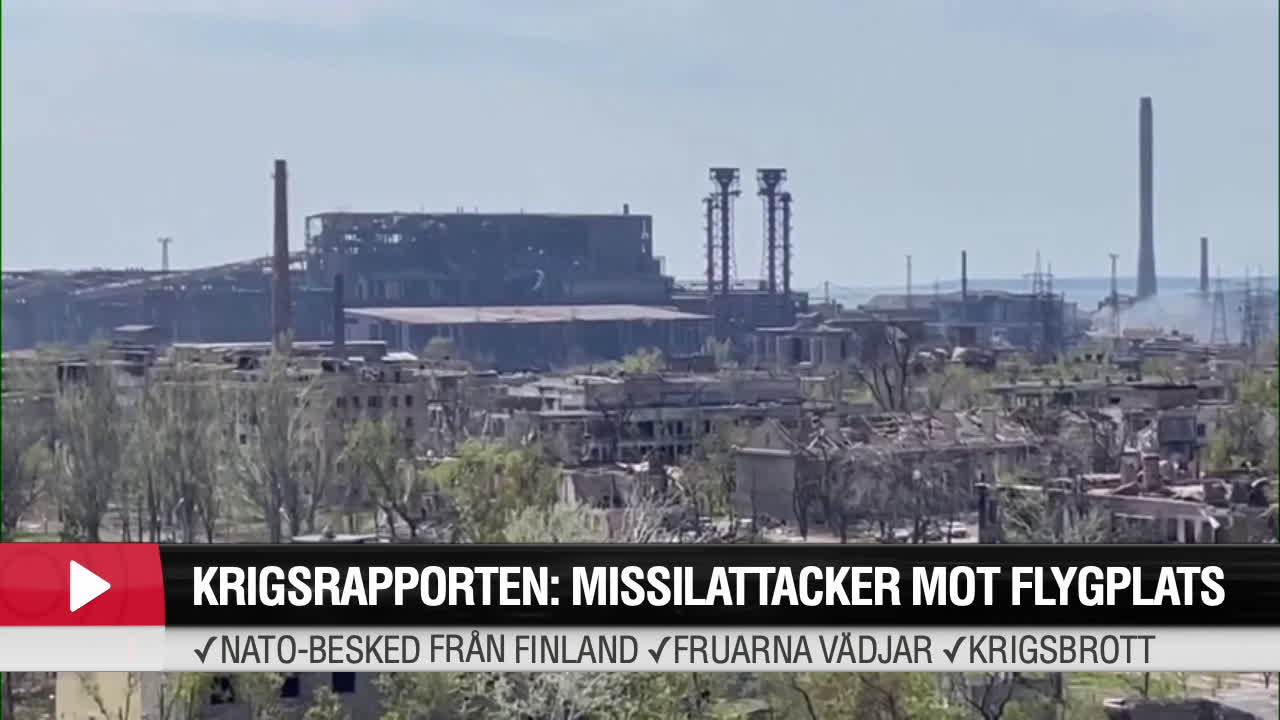 Krigsrapporten: Besked från Finland om Nato-medlemsskap