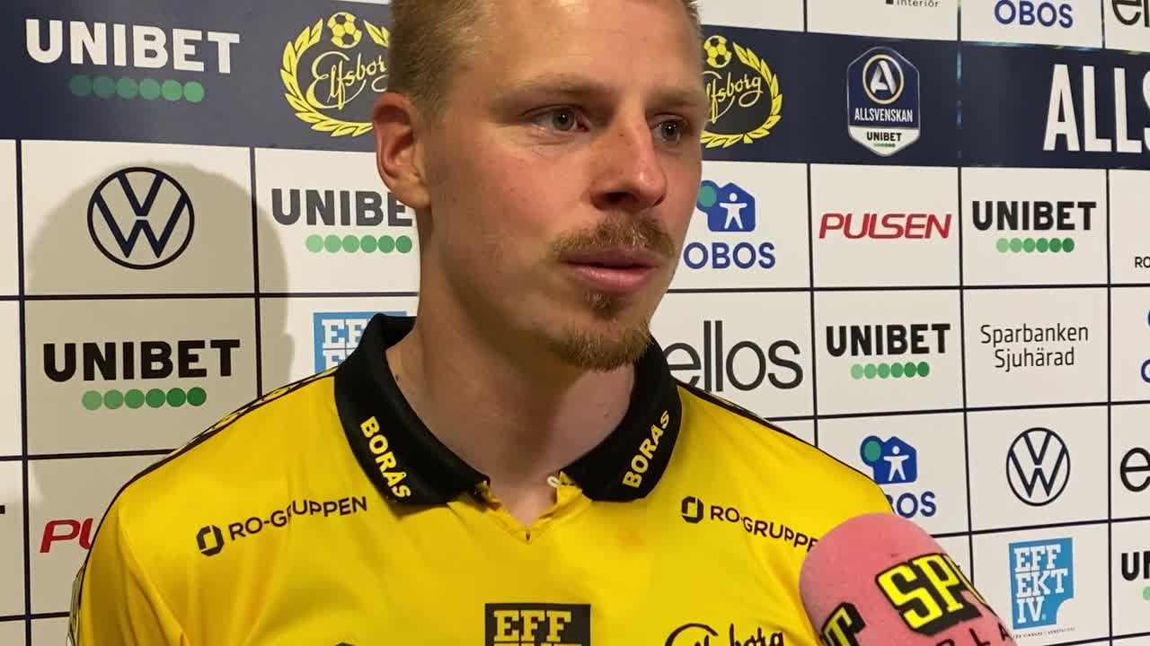 Frick: ”Synd att det fanns en kamera bakom mål”