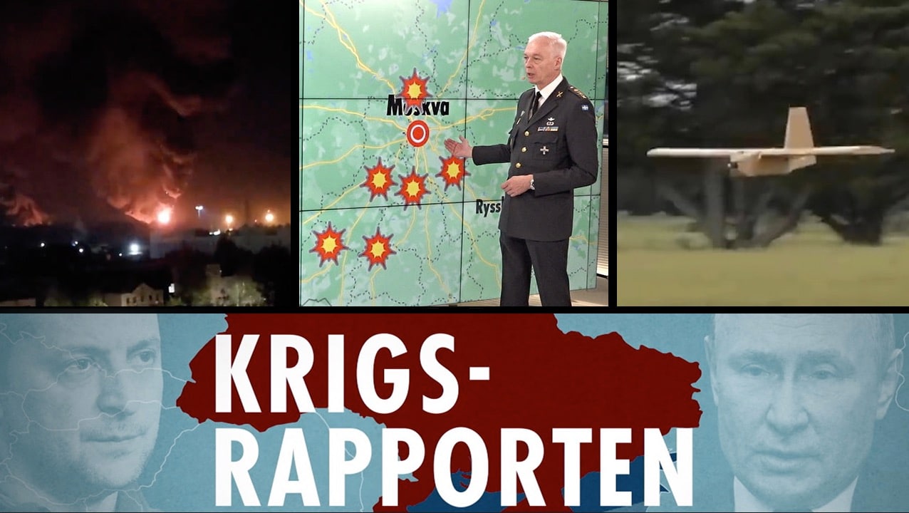 Krigsrapporten – är kriget på väg till Ryssland?