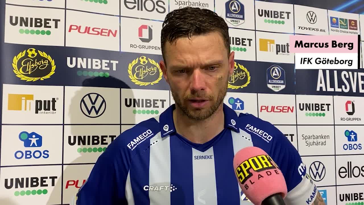 Berg: ”Vi måste höja oss”