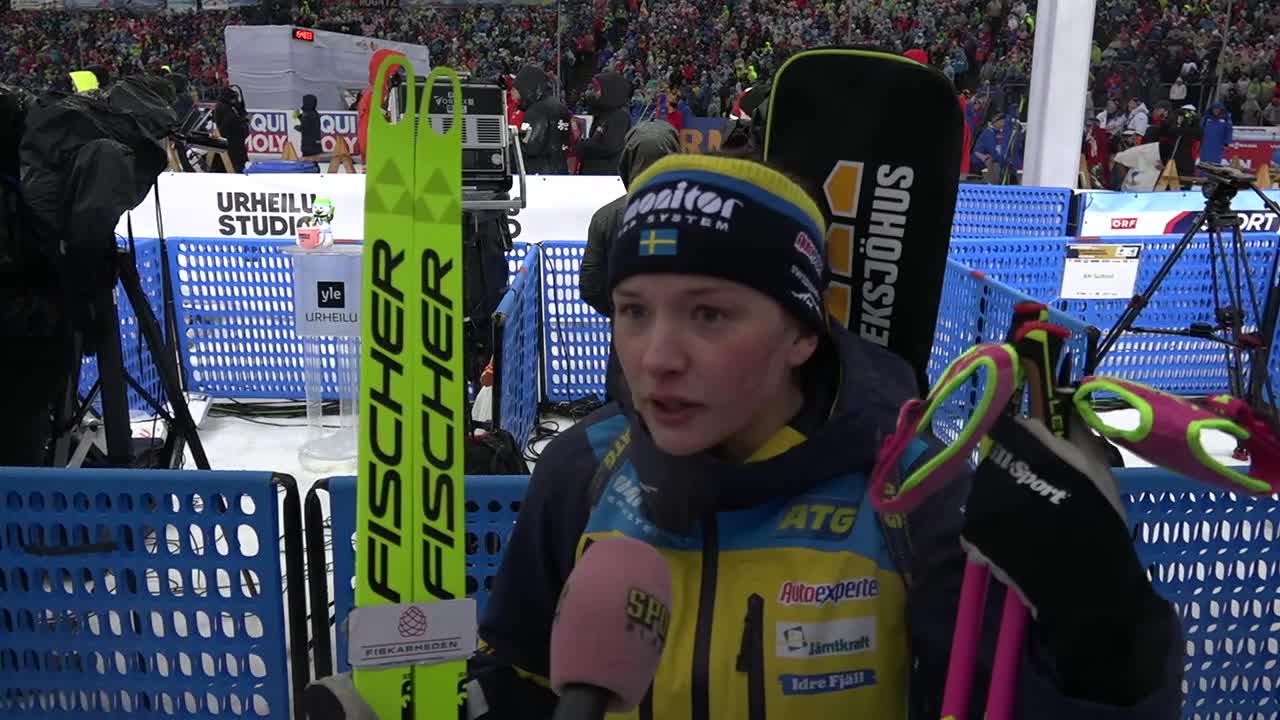 Linn Persson om förstasträckan: Fin resa