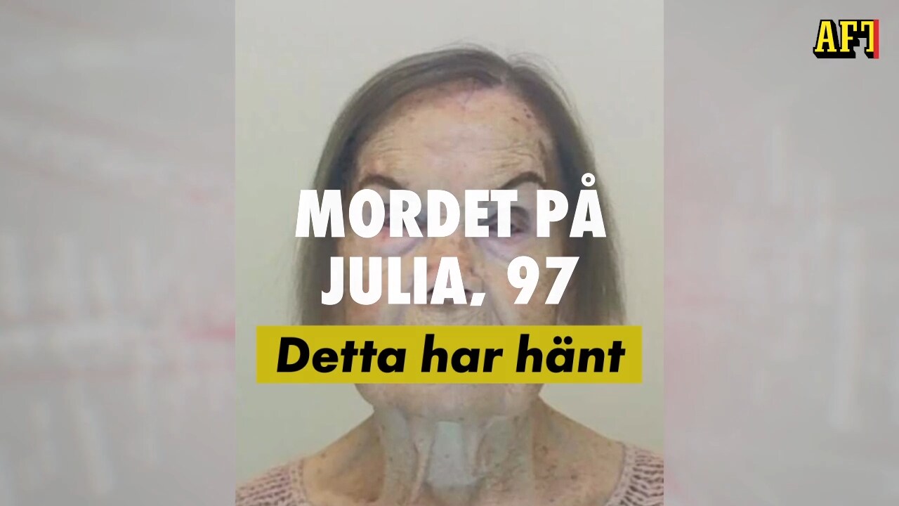 Mordet På Julia Feltzin Som Hittades I Svartån, 97 – Detta Har Hänt ...