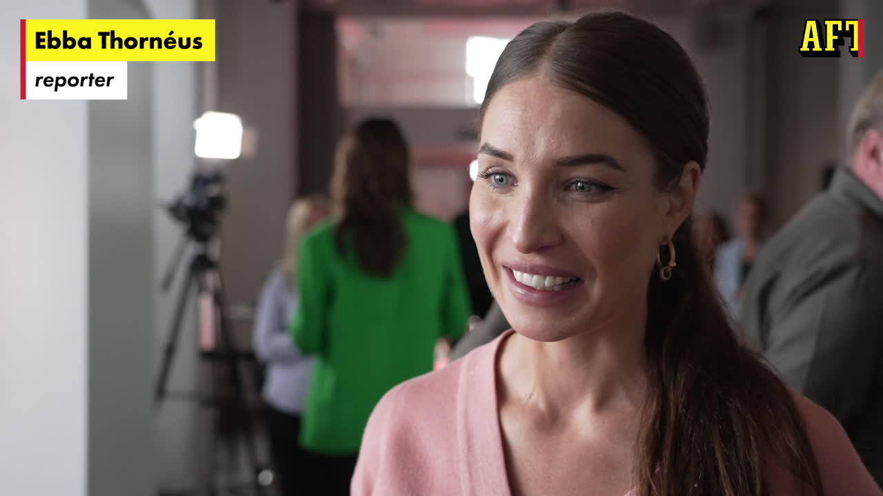 Alida Morberg och Bill Skarsgård väntar andra barnet