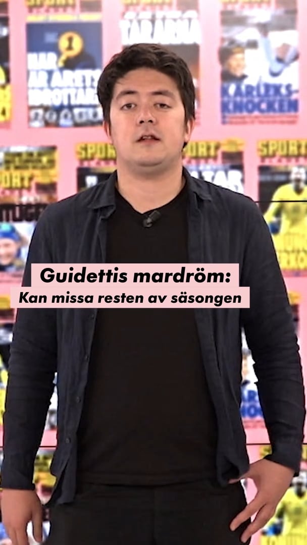 Guidettis mardröm – kan bli borta resten av säsongen