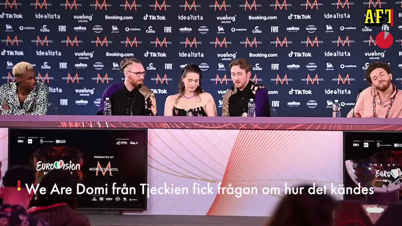 Tjeckiens bidrag i Eurovision: "Skrämmande" att stå bakom Cornelia backstage