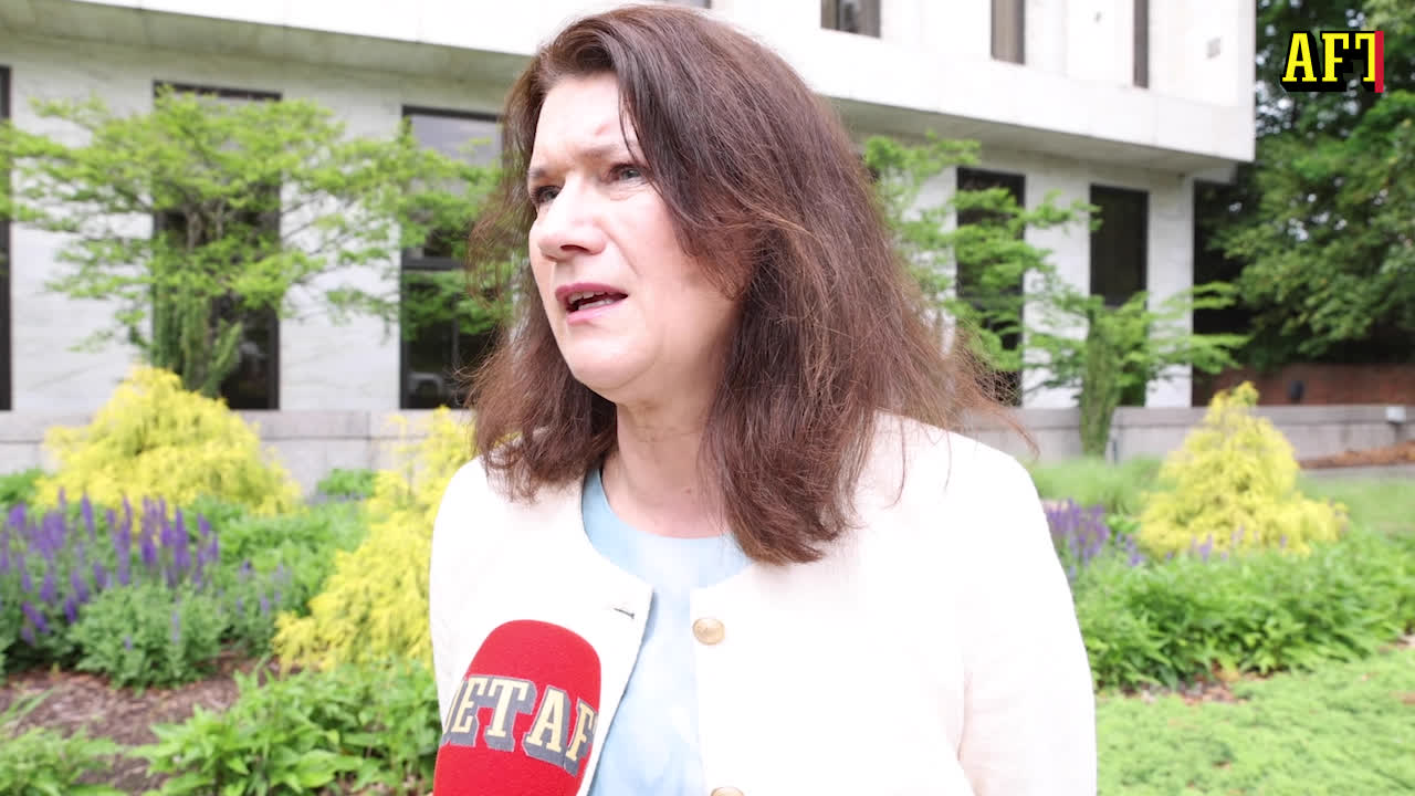Ann Linde efter Nato-mötet med Blinken i Washington: Inga hårda säkerhetsgarantier