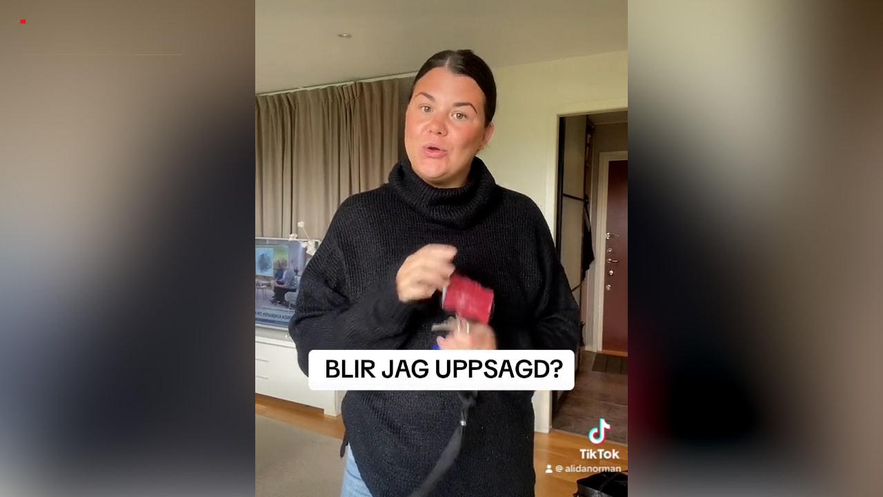 Alida berättar om uppsägningen: ”Inte bra att jag har nycklar”