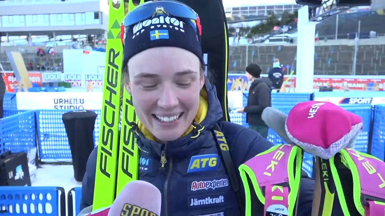 Hör Hanna Öberg efter VM-guldet