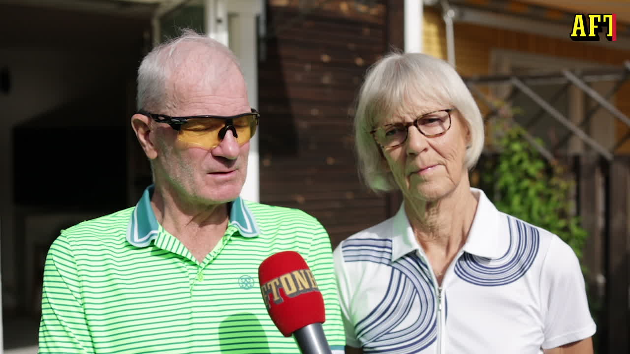 Pierre, 74, träffades av blixten på golfbanan