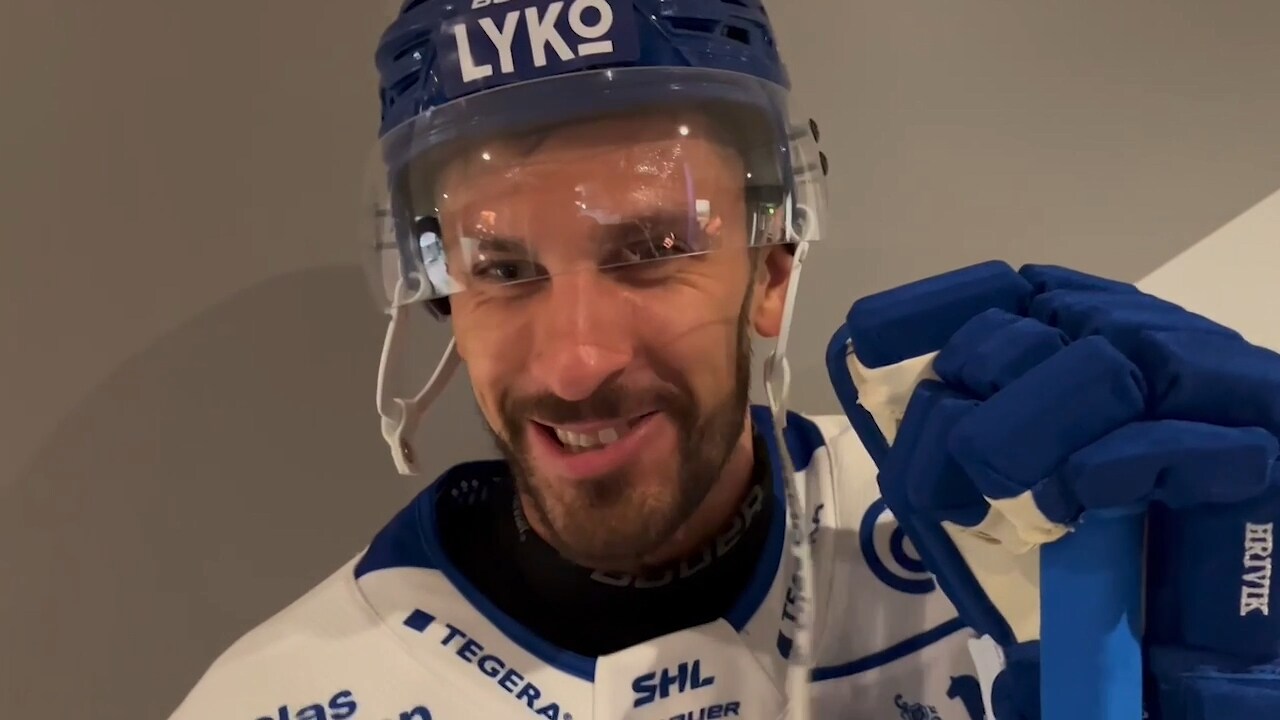 Hrivik: "På något vis fångade jag den med benet"