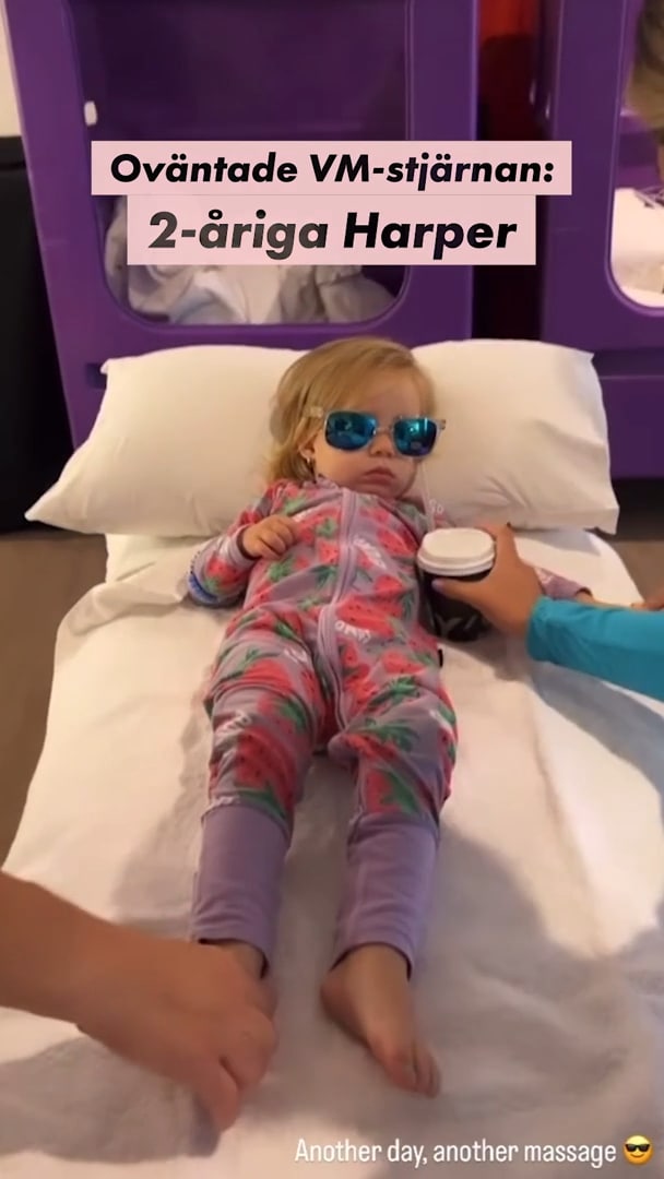 Oväntade VM-stjärnan: 2-åriga Harper