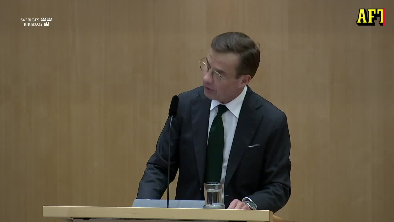 Kristersson (M): Nu är det ett paradigmskifte