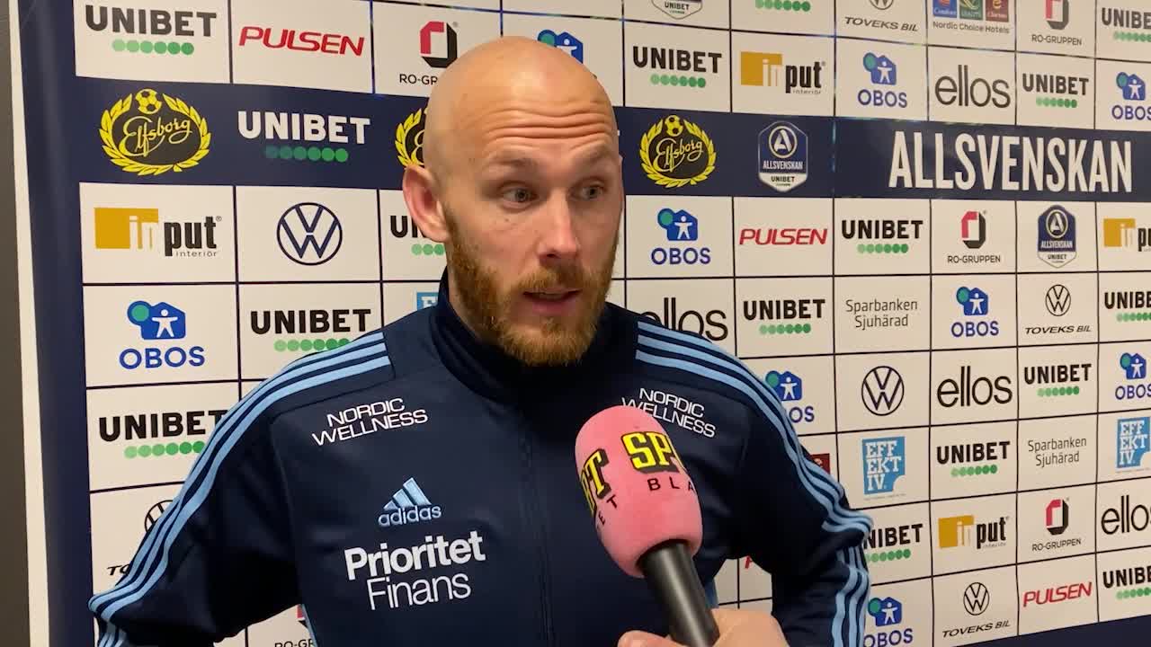 Eriksson om brandlarmet: "Jävligt känsligt"