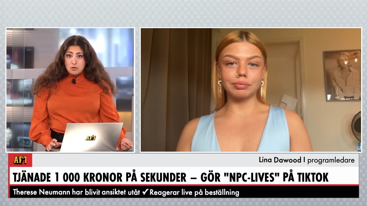 Tjänar tusentals kronor på Tiktok med fraser som "Mm, luktar så gott"