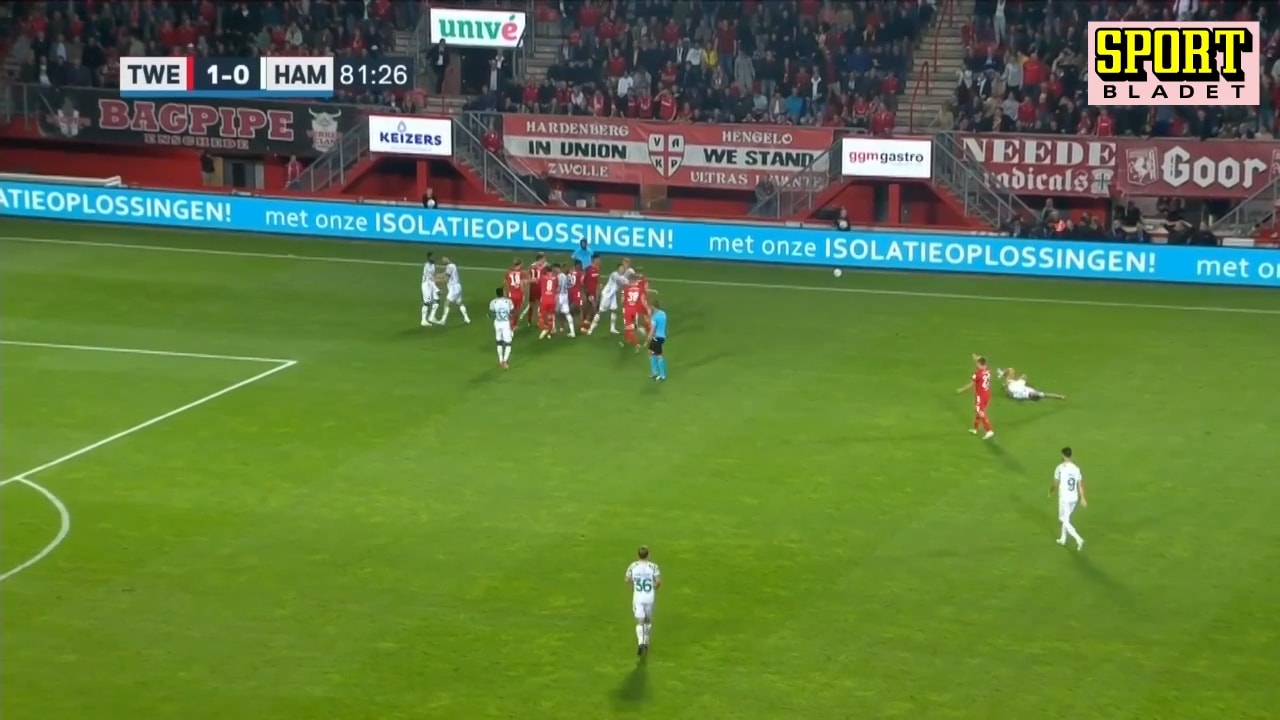 Hammarby föll mot Twente – se målet
