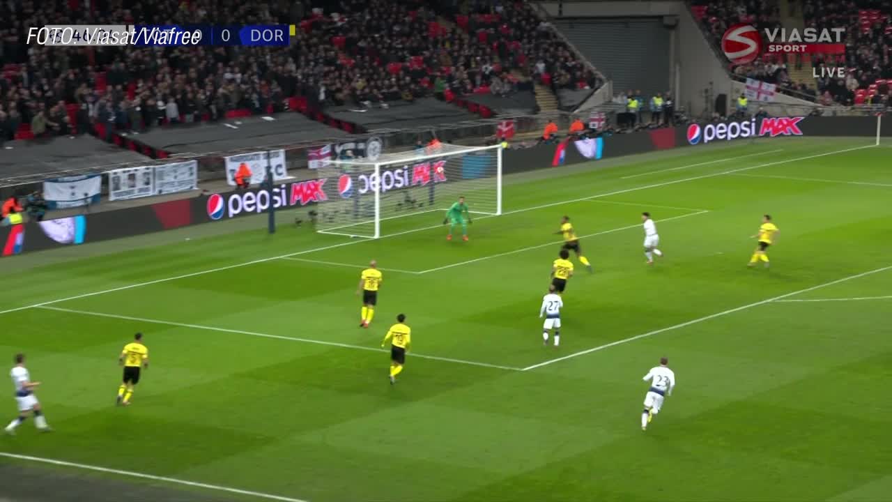 Tottenham körde över Dortmund – efter en superhalvlek