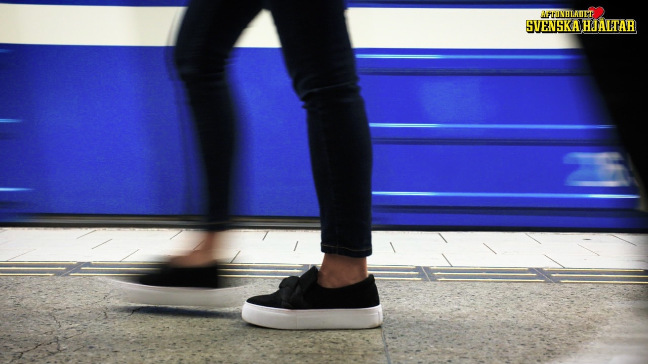 Isaac, 19, räddade mannen från tågspåret