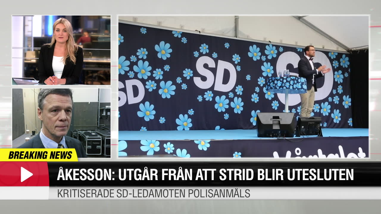 SD-ledaren Jimmie Åkesson: ”Kan vara det värsta jag har hört”