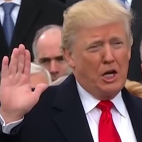 Trumps första vecka på fyra minuter