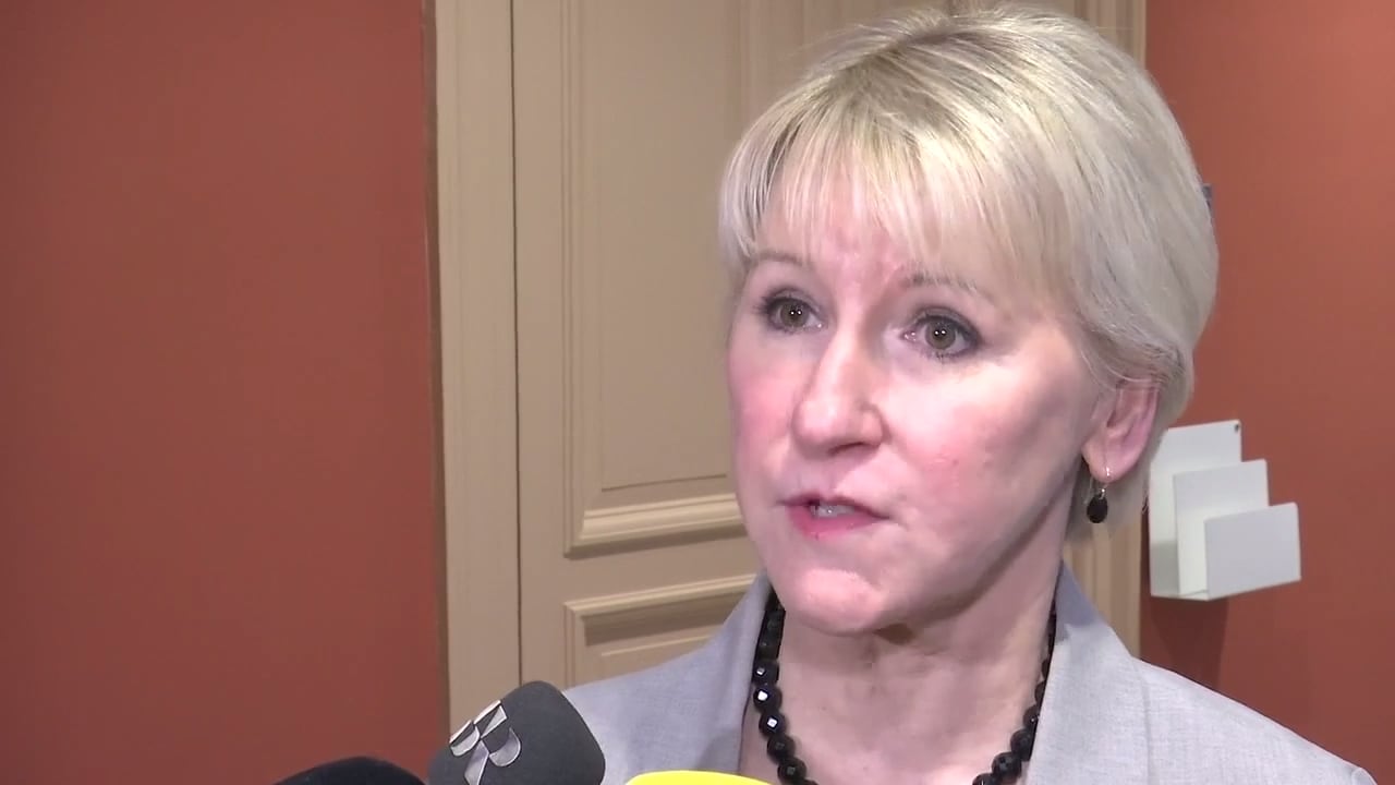Margot Wallström: "Vi måste agera humanitärt"