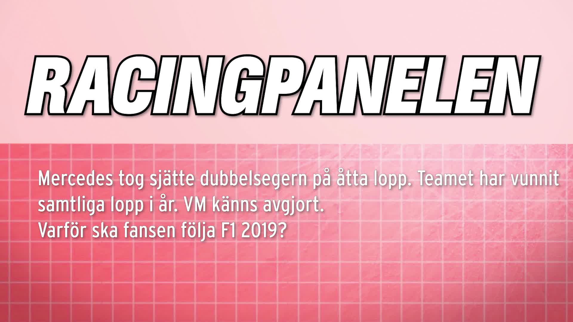 VM känns avgjort – varför ska fansen följa F1?