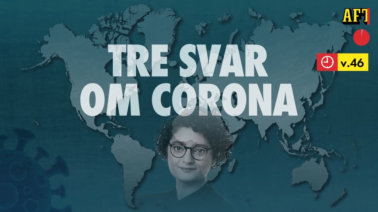 Tre svar om corona – med Nivette Dawod v.46