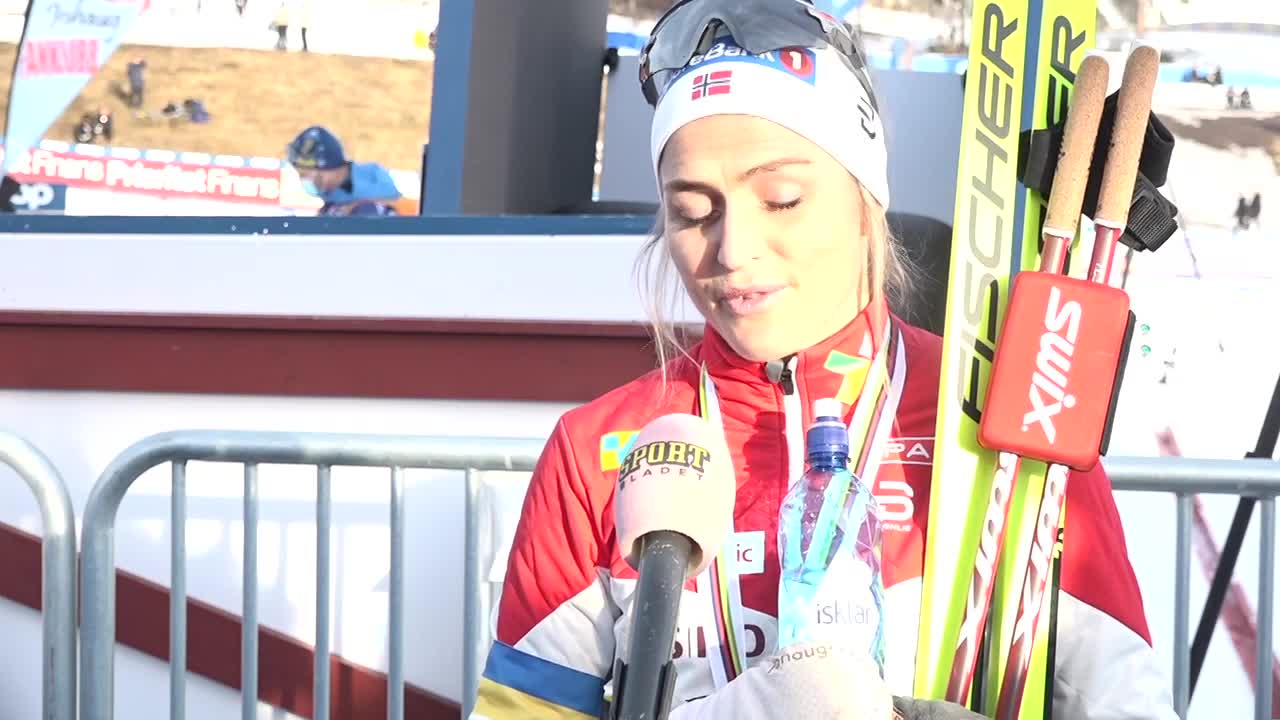 Johaug efter sista världscuploppet: "Frida har försökt övertala mig att fortsätta"
