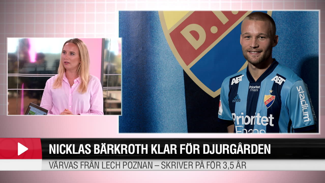 Nicklas Bärkroth klar för Djurgården