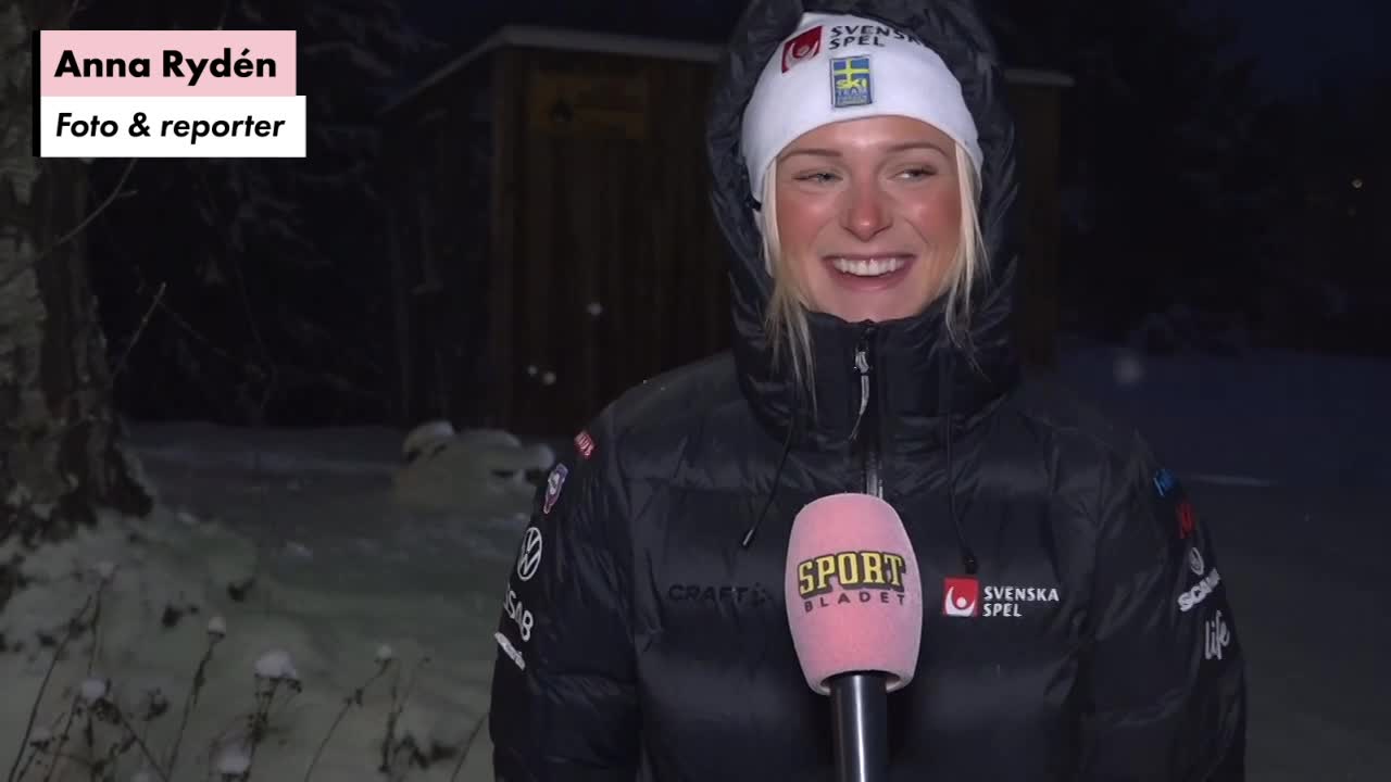 Frida: "Har lagt den på kudden"