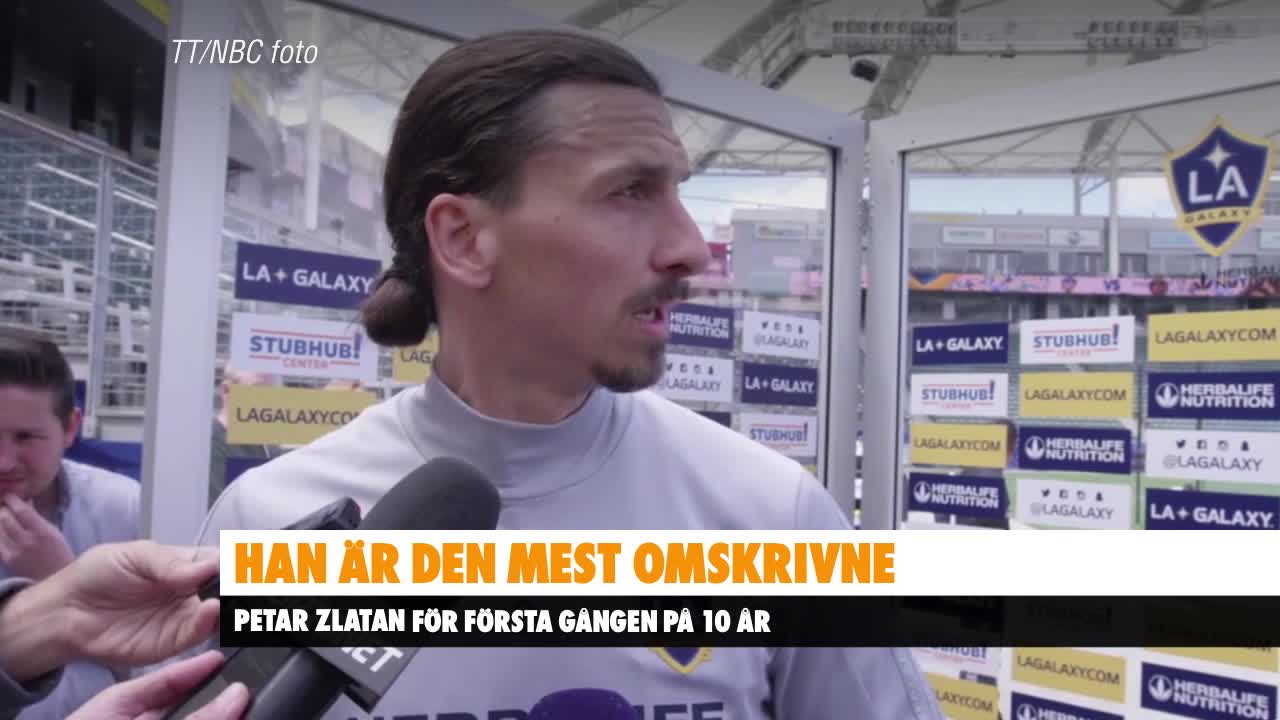 Han petar Zlatan från tronen