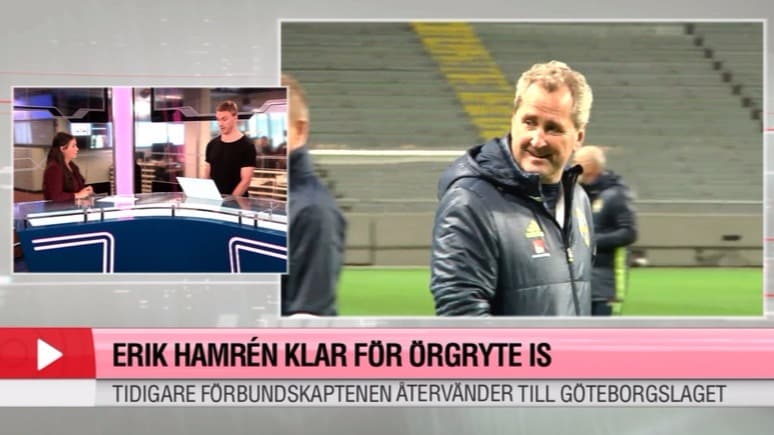 Erik Hamrén klar för Örgryte