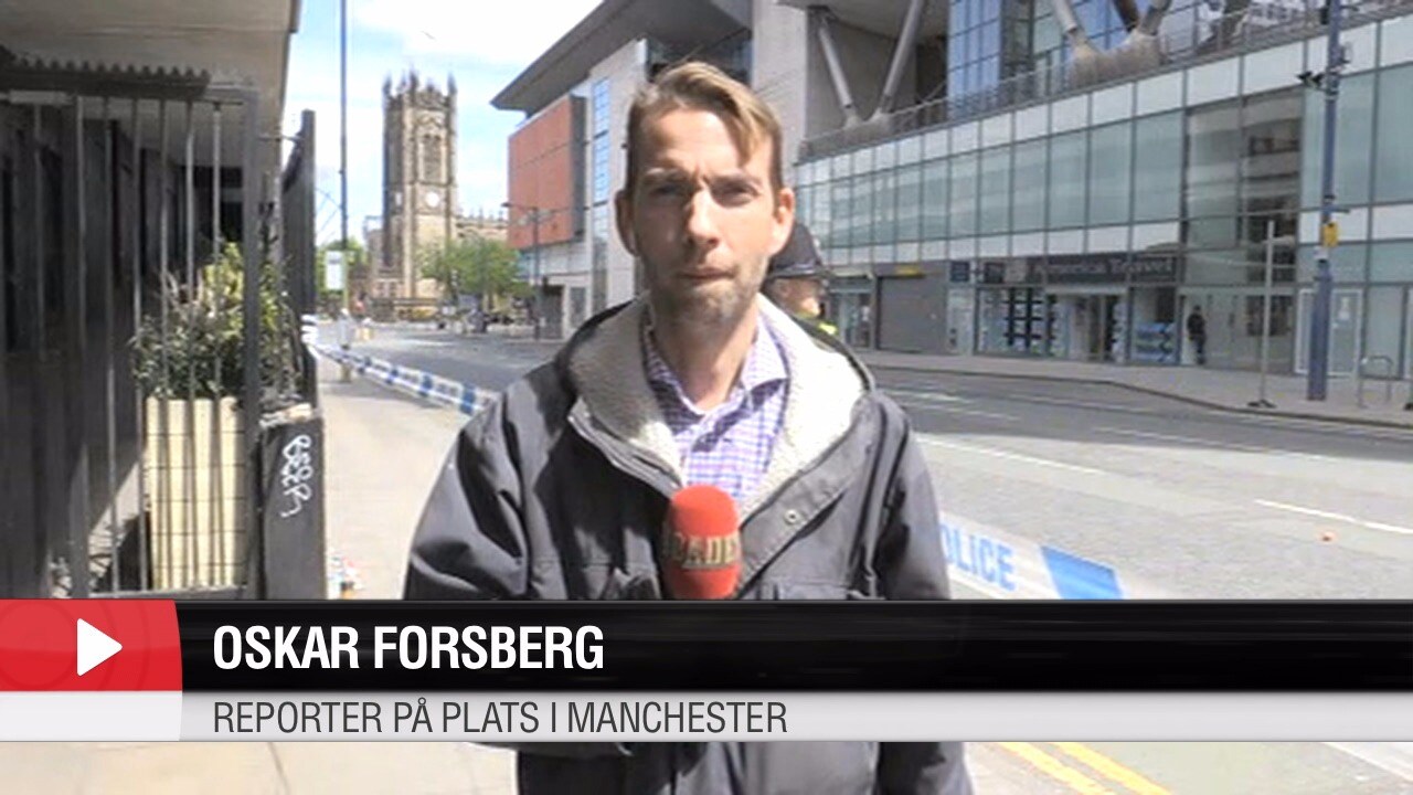 Aftonbladets reporter på plats i Manchester: "Det är en surrealistisk känsla"