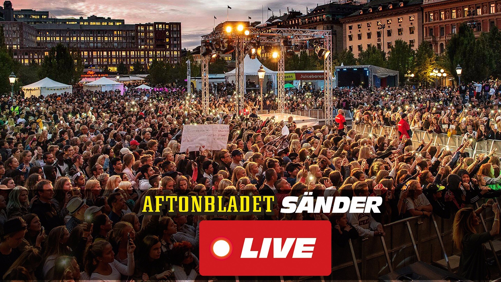 Rockbjörnen 2017 – hela live-sändningen från Kungsträdgården i Stockholm